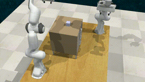 Putting in the drawer